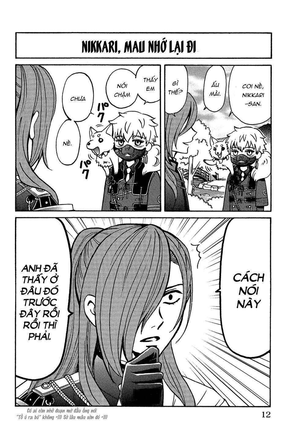 Touken Ranbu Anthology – Shutsujin Junbichuu!: Chapter 1