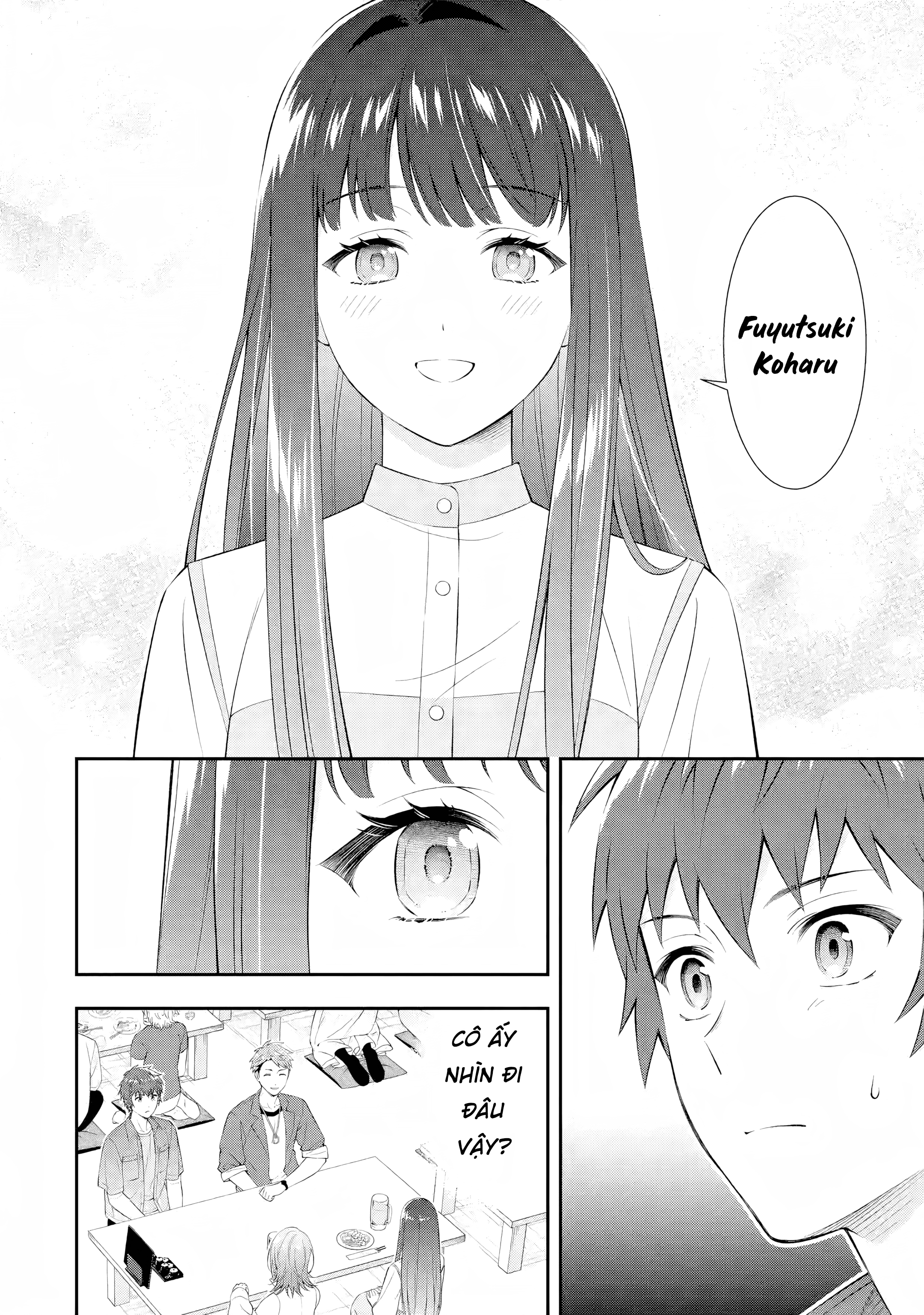 Toumei na Yoru ni Kakeru-kun to, Me ni Mienai Koi wo Shita: Chapter 1
