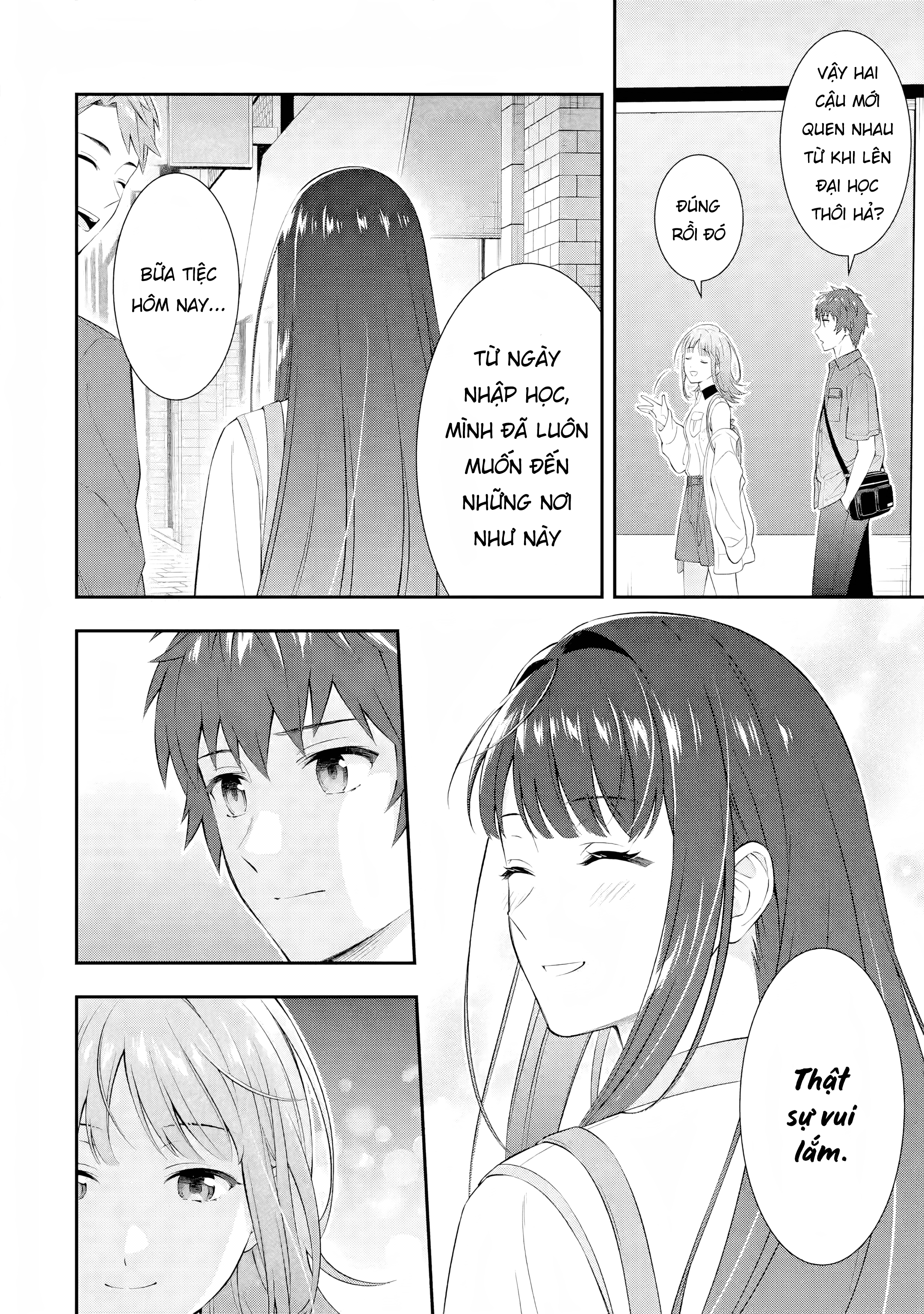 Toumei na Yoru ni Kakeru-kun to, Me ni Mienai Koi wo Shita: Chapter 1