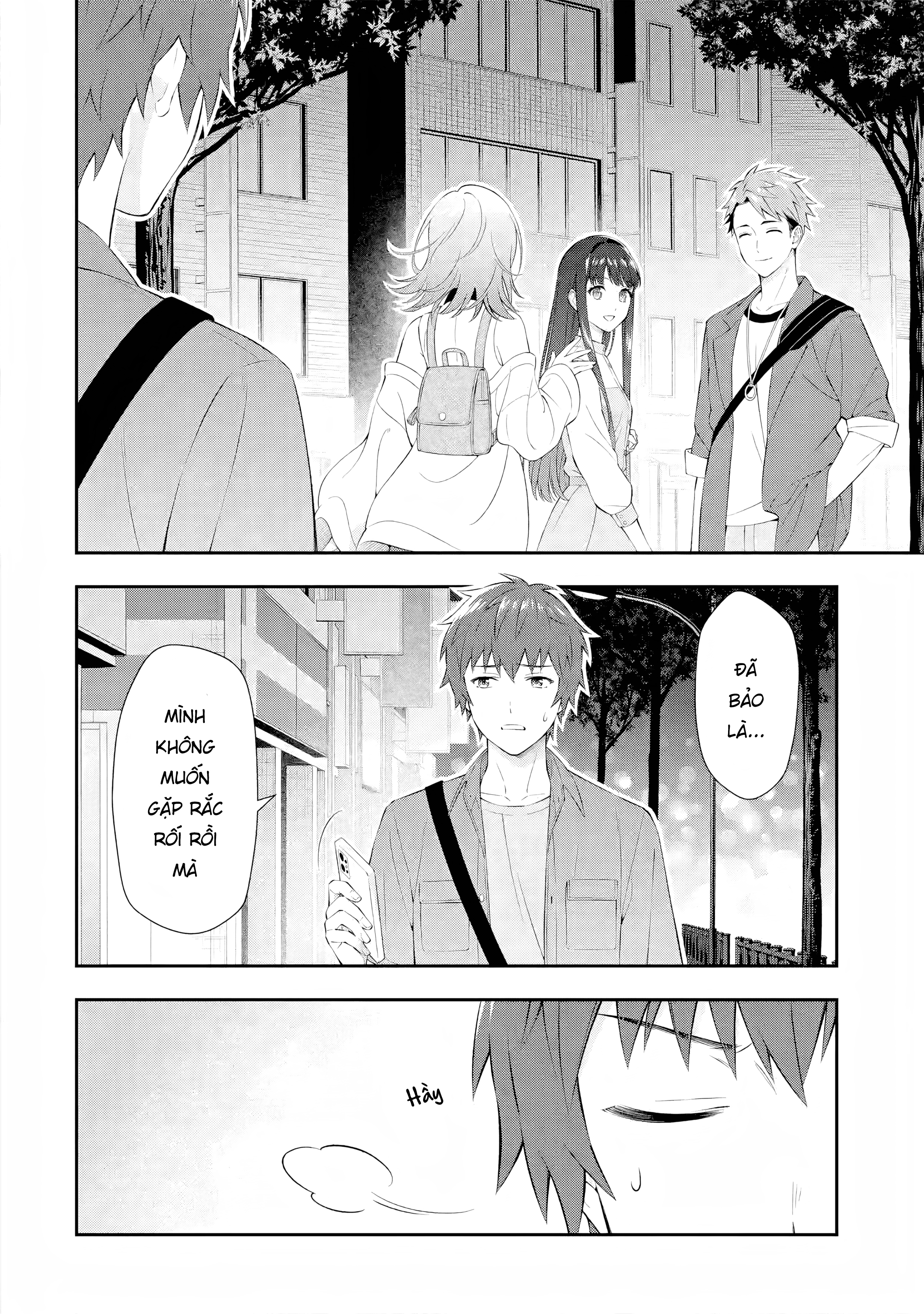 Toumei na Yoru ni Kakeru-kun to, Me ni Mienai Koi wo Shita: Chapter 1