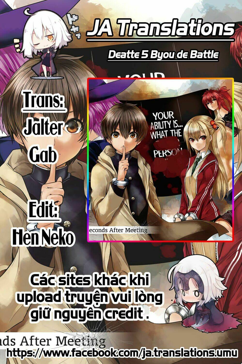 Trận Chiến Bắt Đầu Sau 5 Giây: Chapter 34