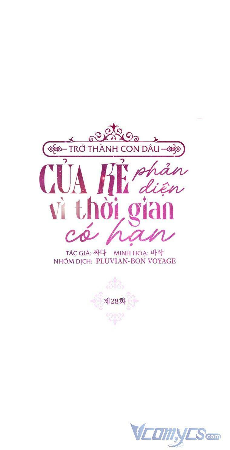 Trở Thành Con Dâu Của Kẻ Phản Diện Vì Thời Gian Có Hạn: Chapter 28