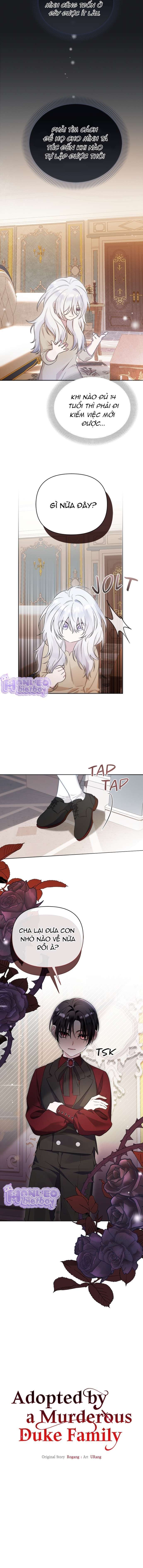 Trở Thành Con Gái Nuôi Của Gia Tộc Sát Thủ: Chapter 3