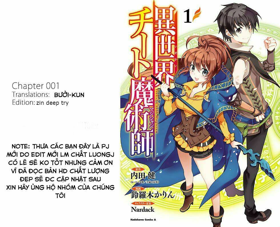 Trở Thành Pháp Sư Ở Thế Giới Mới: Chapter 0