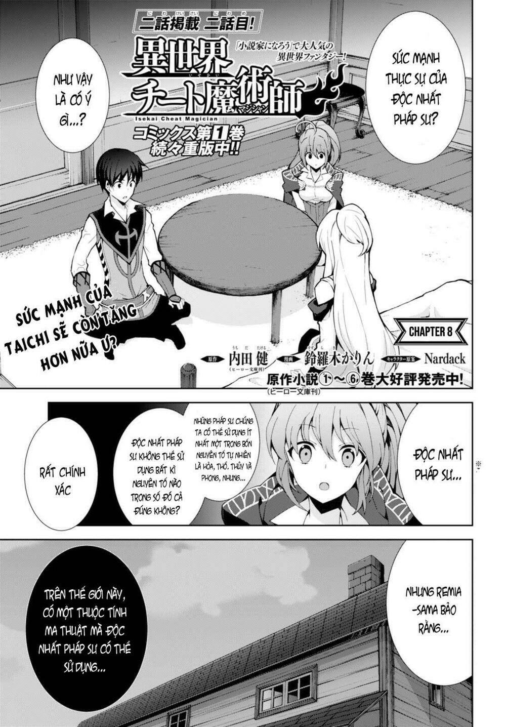 Trở Thành Pháp Sư Ở Thế Giới Mới: Chapter 8