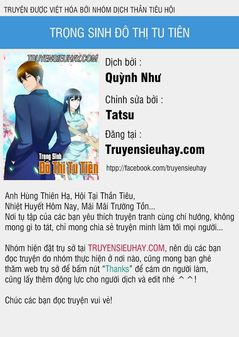 Trọng Sinh Đô Thị Tu Tiên: Chapter 98
