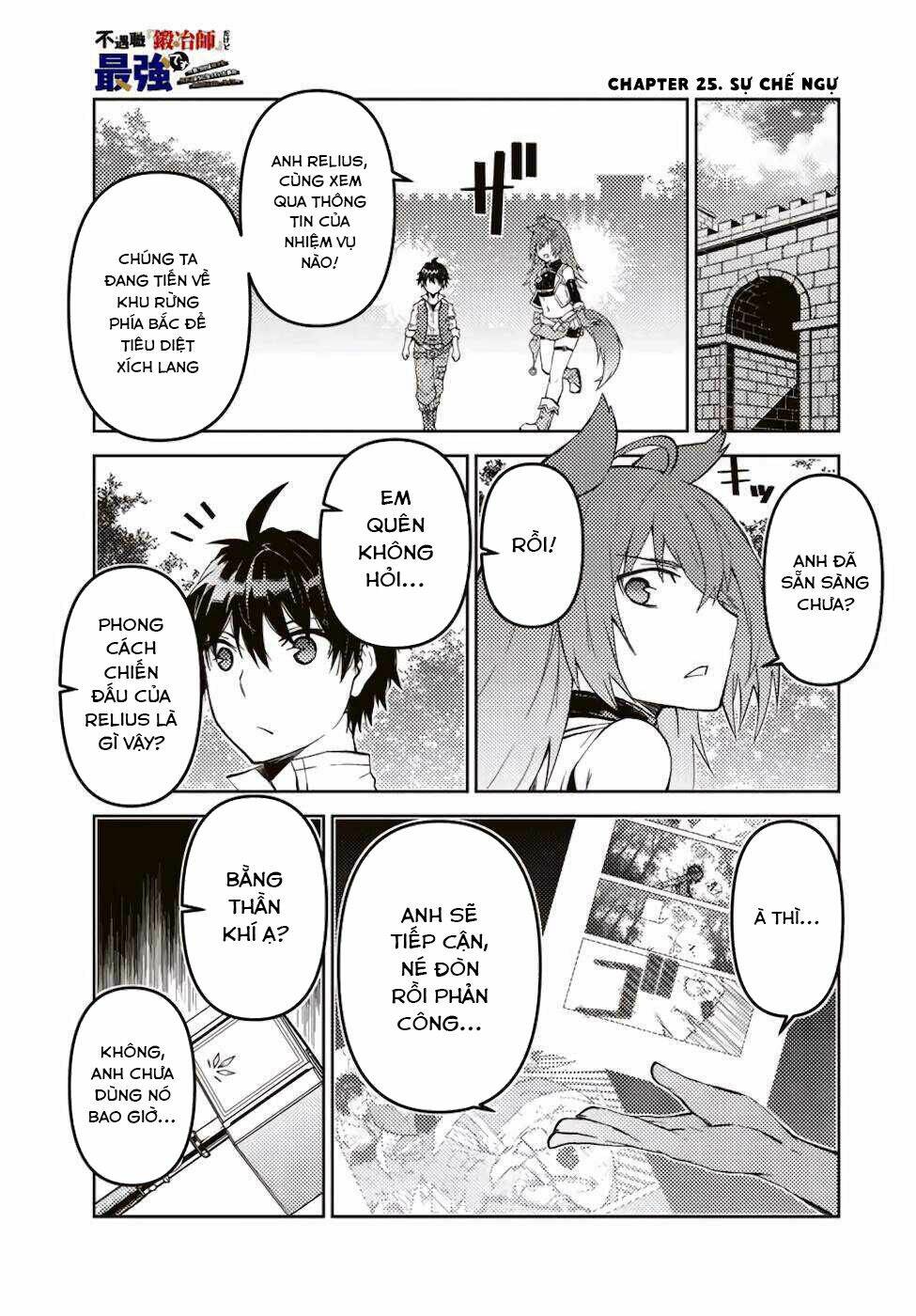 Từ Chức Nghiệp Yếu Nhất Trở Thành '' Thợ Rèn'' Mạnh Nhất: Chapter 25