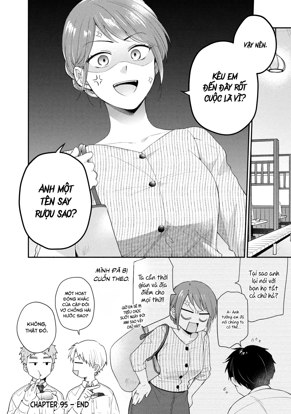 Tụi mình giữ bí mật được không?: Chapter 95