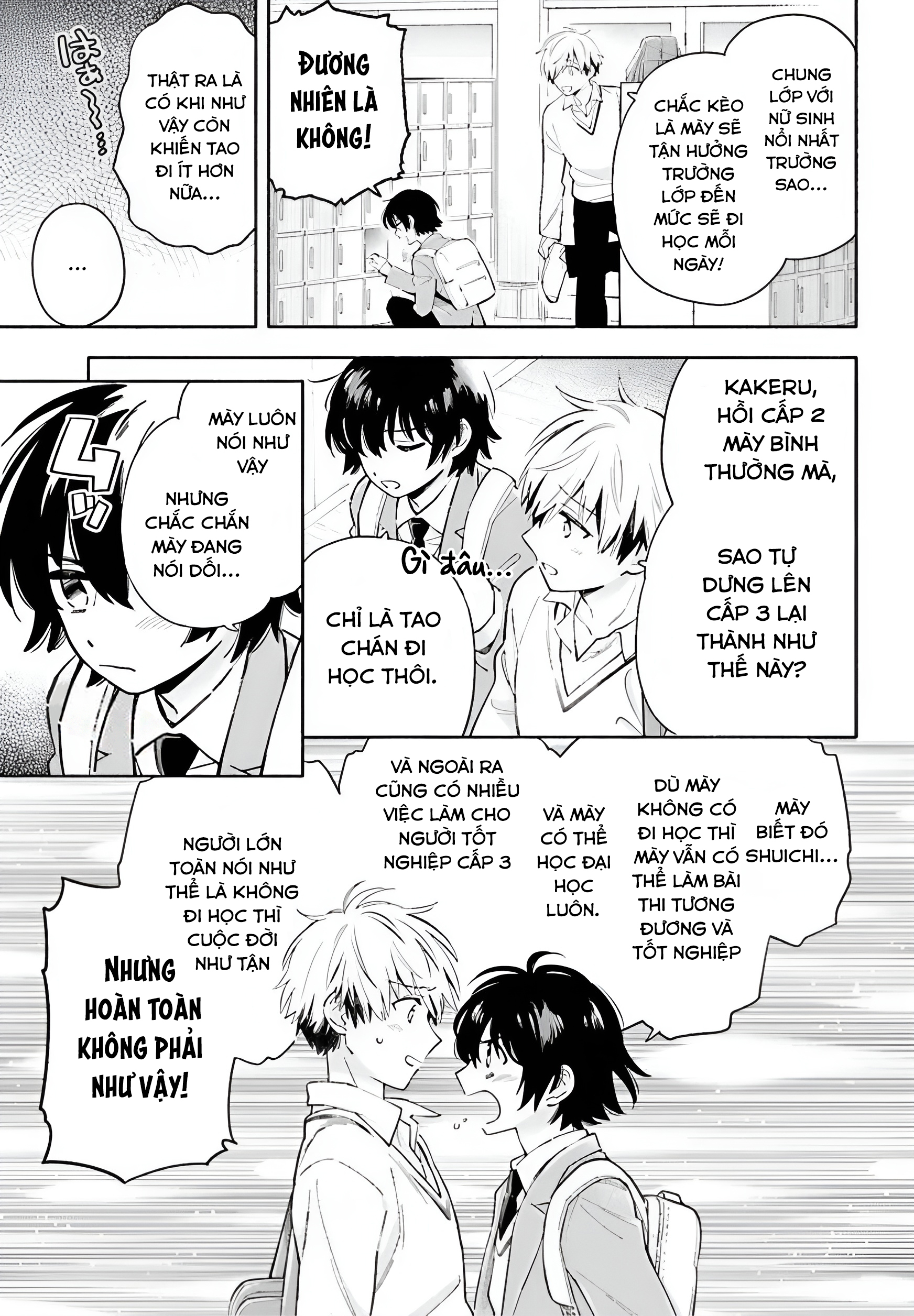 Tuyên bố tạm biệt [ Update chap 14 - tạm biệt]: Chapter 1