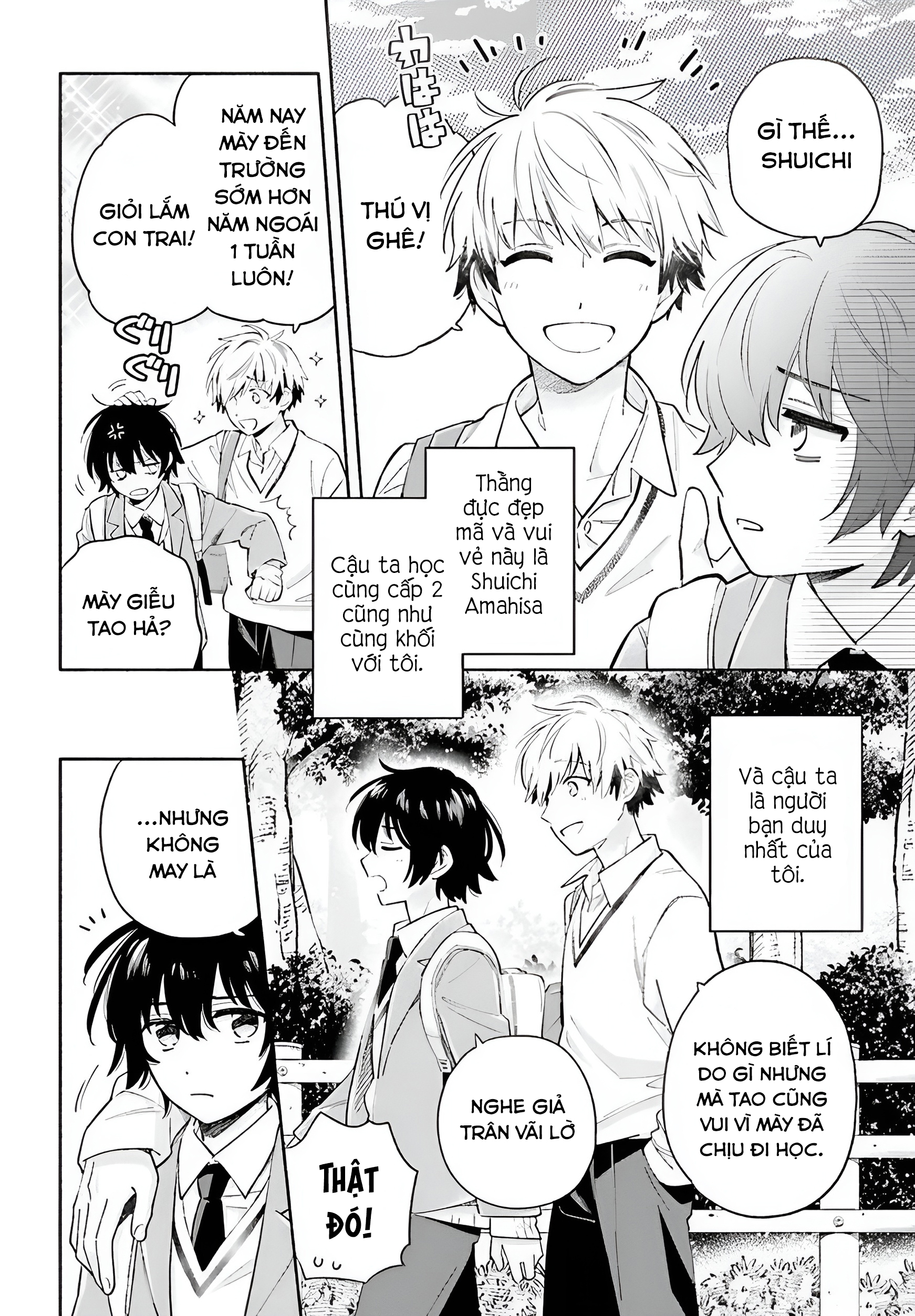 Tuyên bố tạm biệt [ Update chap 14 - tạm biệt]: Chapter 1