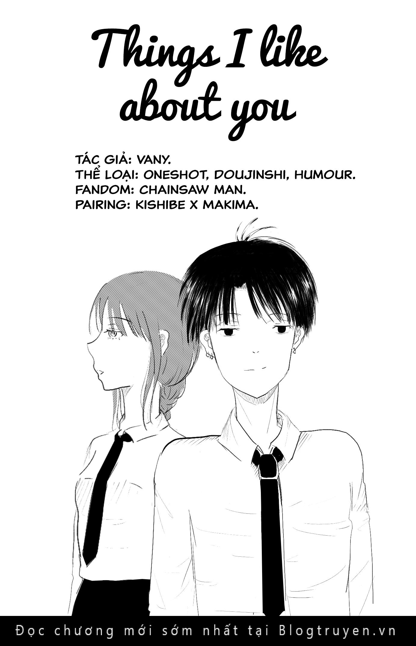 tuyển tập doujinshi của kishimaki [chainsaw man]: Chapter 1