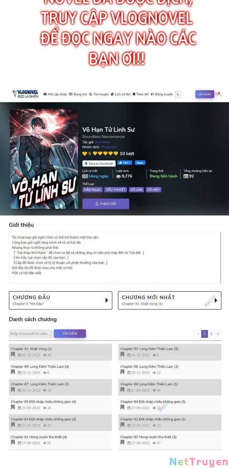Vô Hạn Tử Linh Sư: Chapter 15