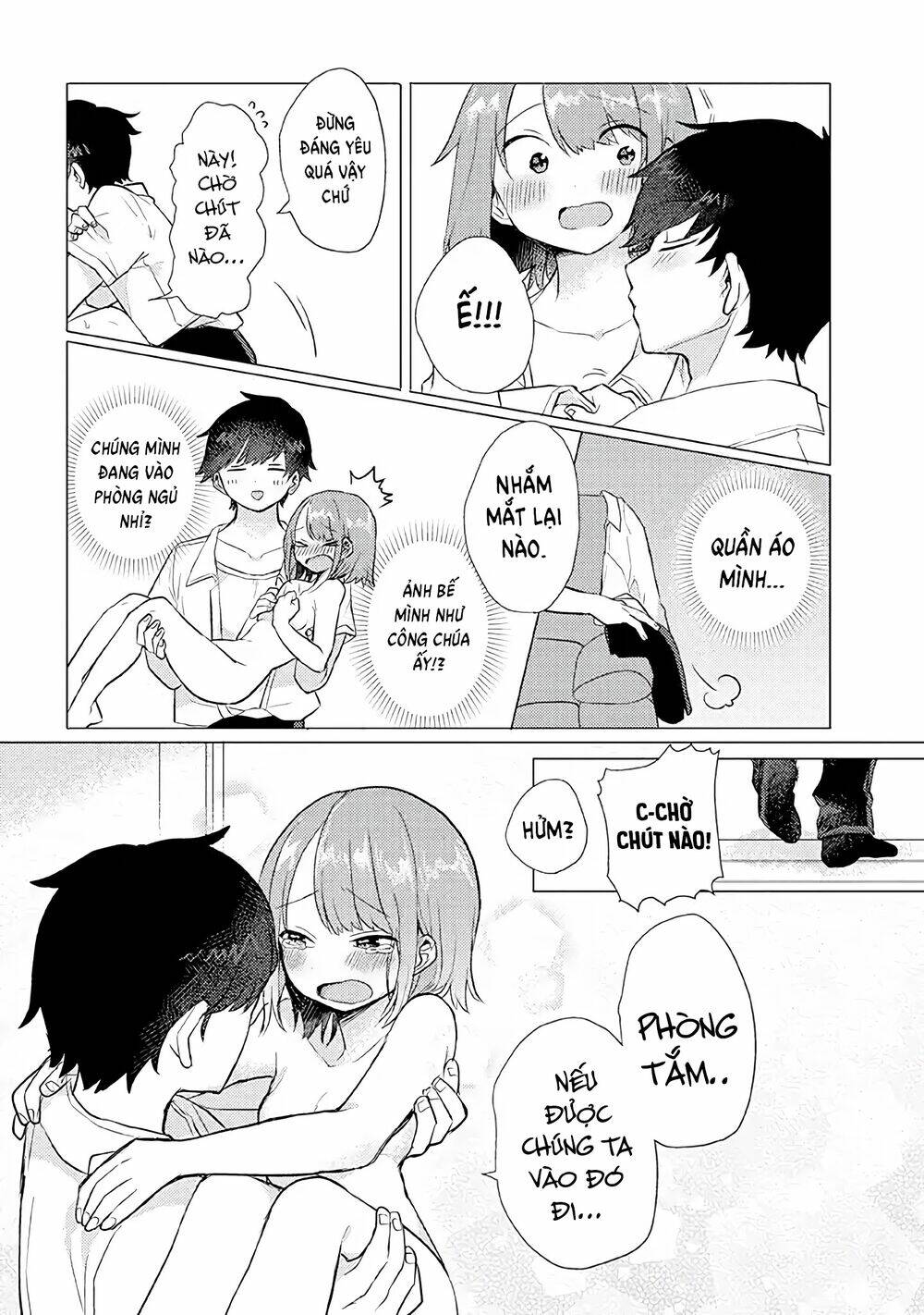 Zettai Ni Furo Ni Hairitakunai Kanojo Vs Zettai Ni Furo Ni Iretai Kareshi: Chapter 12