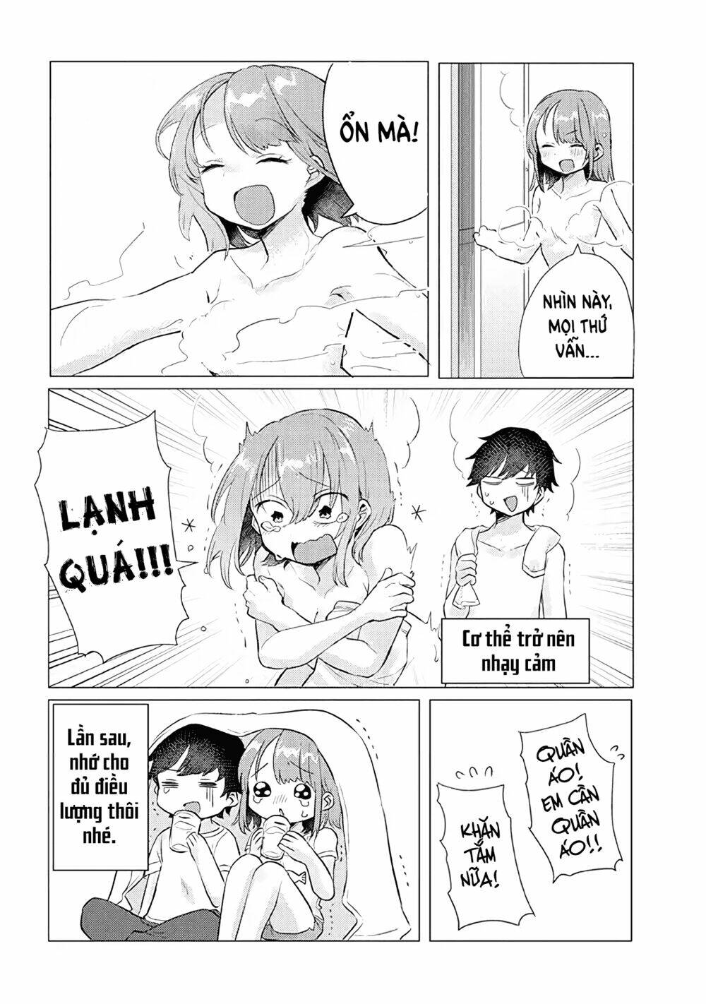 Zettai Ni Furo Ni Hairitakunai Kanojo Vs Zettai Ni Furo Ni Iretai Kareshi: Chapter 13