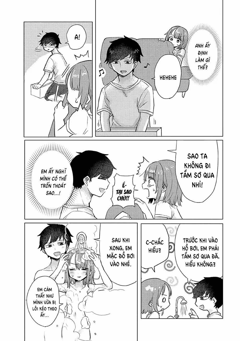 Zettai Ni Furo Ni Hairitakunai Kanojo Vs Zettai Ni Furo Ni Iretai Kareshi: Chapter 15