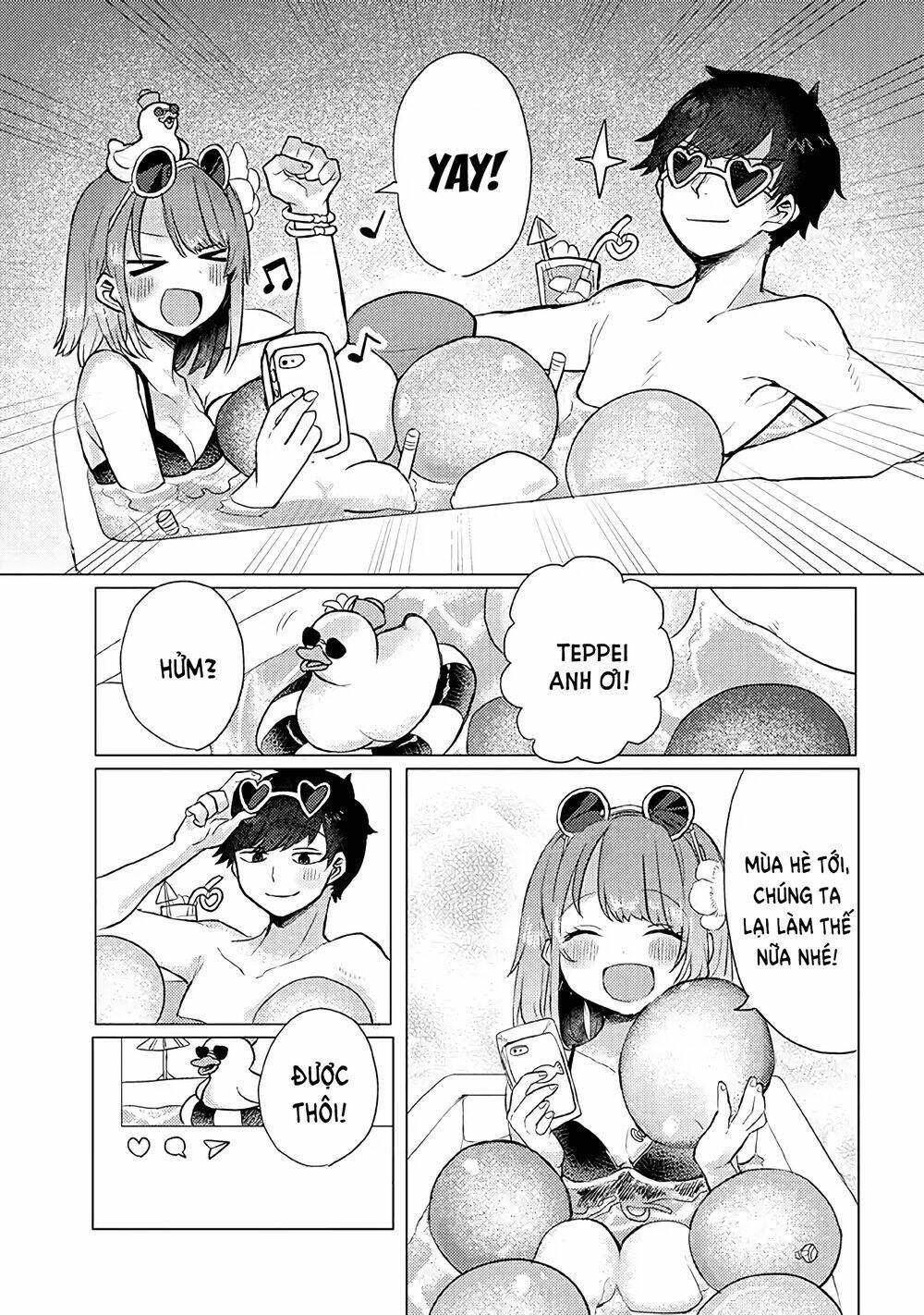 Zettai Ni Furo Ni Hairitakunai Kanojo Vs Zettai Ni Furo Ni Iretai Kareshi: Chapter 15