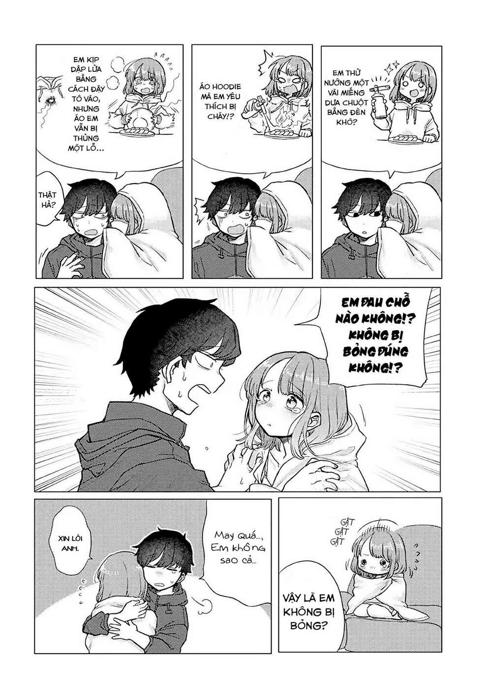 Zettai Ni Furo Ni Hairitakunai Kanojo Vs Zettai Ni Furo Ni Iretai Kareshi: Chapter 23