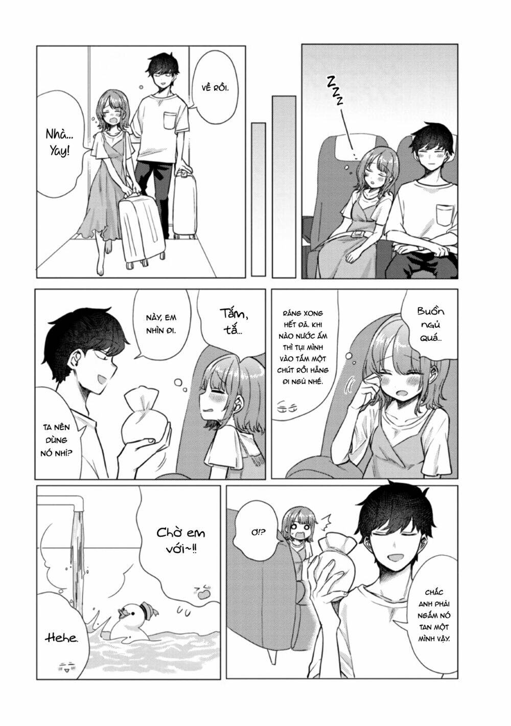 Zettai Ni Furo Ni Hairitakunai Kanojo Vs Zettai Ni Furo Ni Iretai Kareshi: Chapter 45