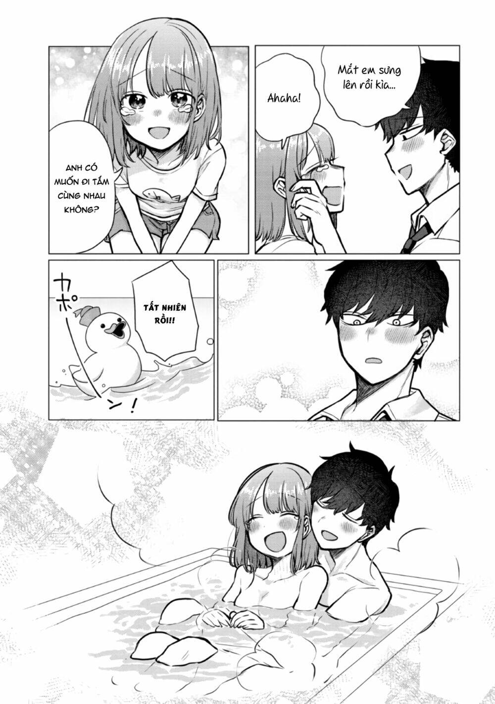 Zettai Ni Furo Ni Hairitakunai Kanojo Vs Zettai Ni Furo Ni Iretai Kareshi: Chapter 48
