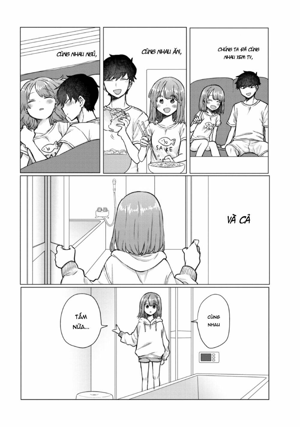 Zettai Ni Furo Ni Hairitakunai Kanojo Vs Zettai Ni Furo Ni Iretai Kareshi: Chapter 49