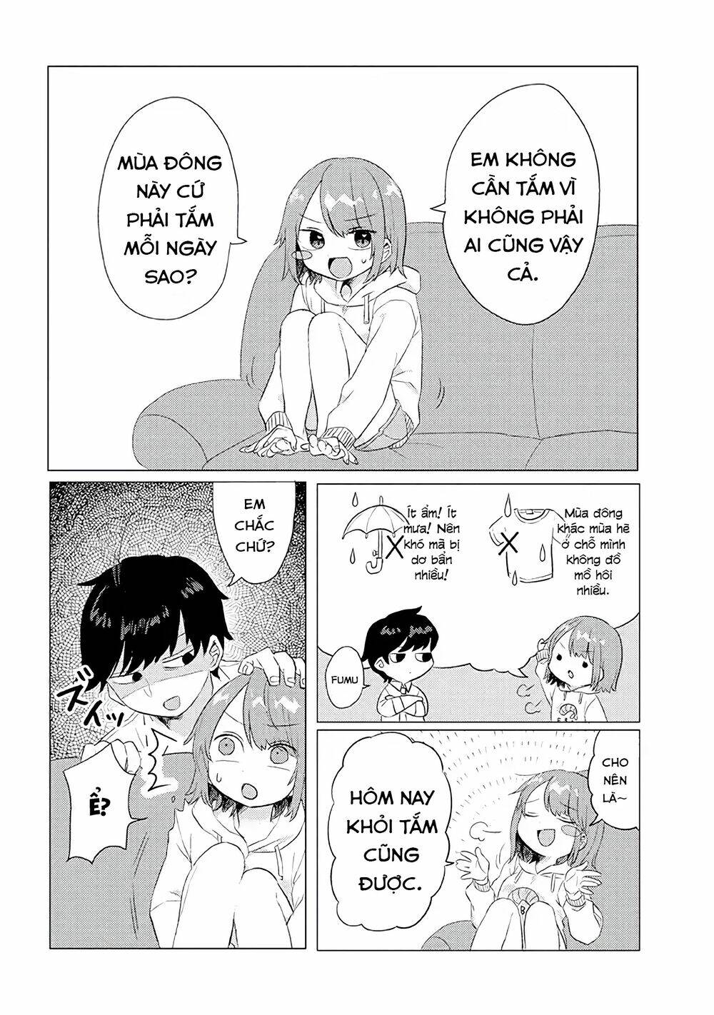 Zettai Ni Furo Ni Hairitakunai Kanojo Vs Zettai Ni Furo Ni Iretai Kareshi: Chapter 7
